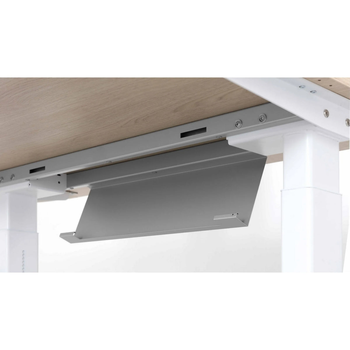 Kabelwanne unter der Tischplatte des Schreibtischs XTRA XB 19 GC der Serie XTRA XB von hjh OFFICE PRO