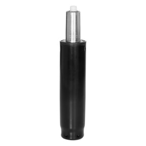 Schwarze Gasfeder GF-S mit silberfarbenem Kolbenstempel von hjh OFFICE