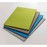 Farbmuster für Konferenztische MEETING MBPO in maigrün, braun, blau und grau aus Filzmaterial von hjh OFFICE PRO