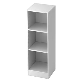 Graues Regal SIGNA B 6050 mit drei offenen Ablagefächern und einer Breite von 40 cm von hjh OFFICE PRO